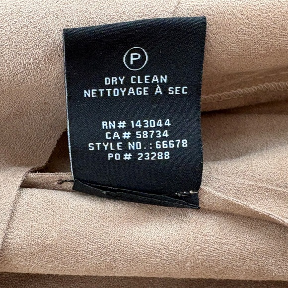 Bagatelle Collection Faux Suede Waterfall Jacket - Picture 6 of 8